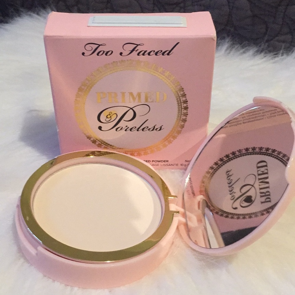 NEW! Too Faced Primed and Poreless Pressed Powder
